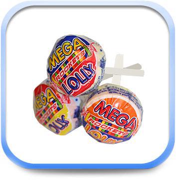 MEGA ROCKETS LOLLY 31G