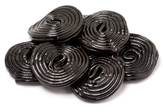 Dutch Licorice Wheels 200g