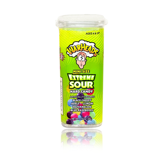WARHEADS EXTREME JUNIORS 49g CONTAINER