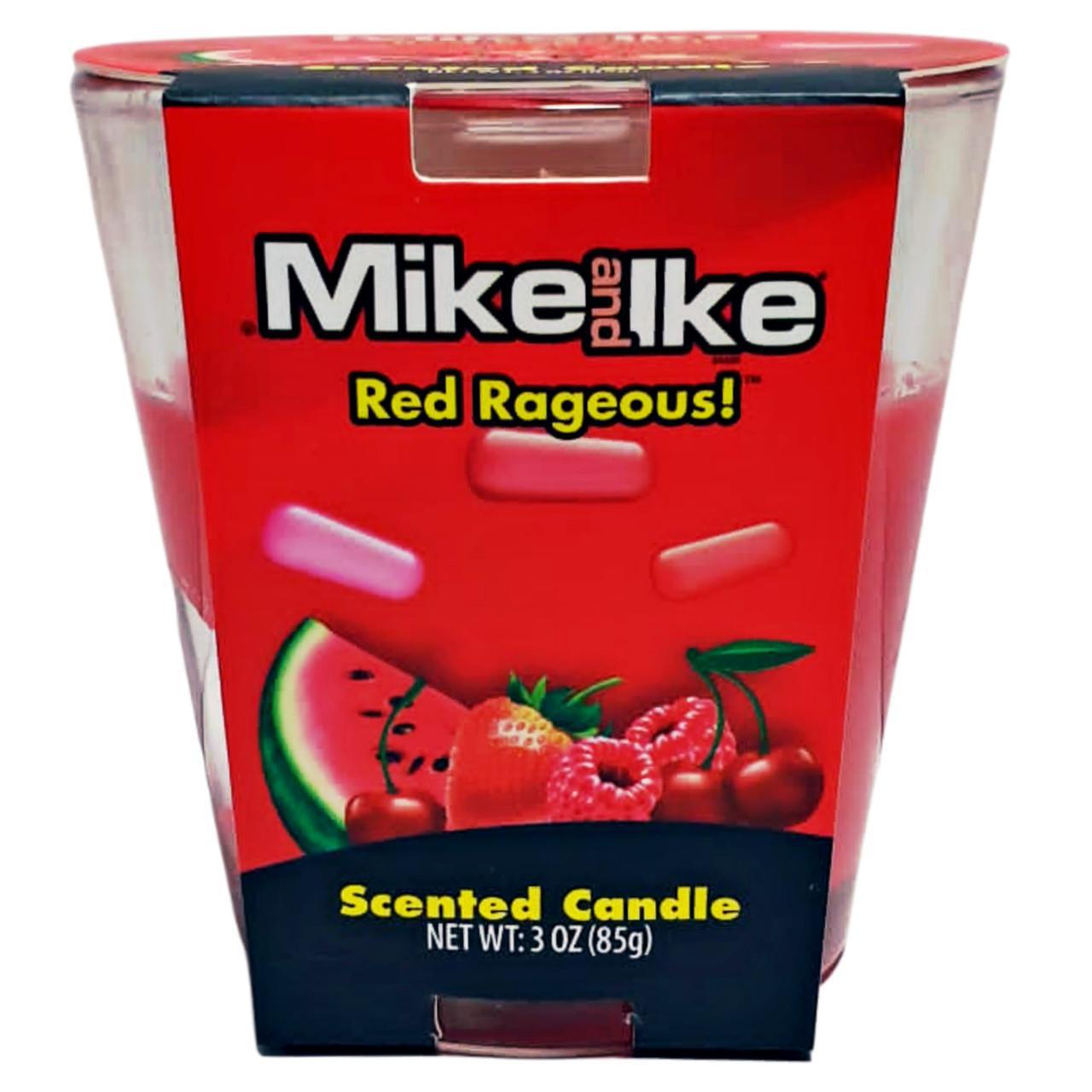 Mike and Ike Scented Candle 3oz - red rageous