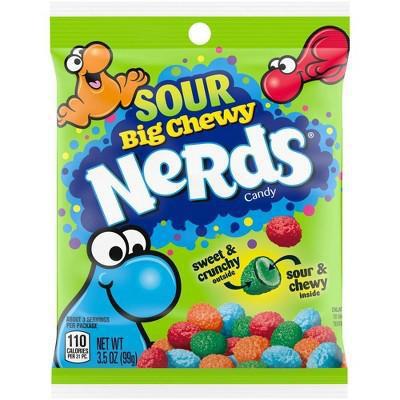 Nerds Sour Big Chewy Peg Bag 170g